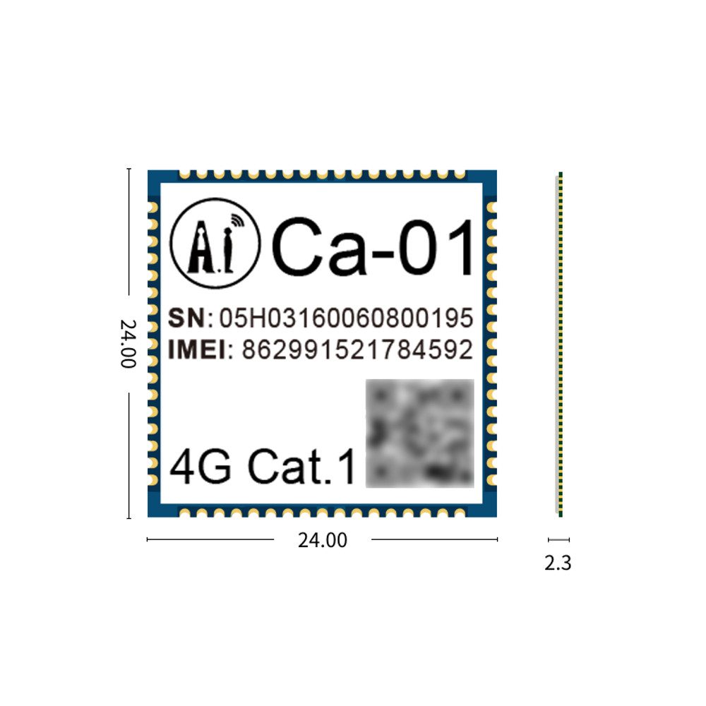 AI-Thinkerreg-4G-Full-Netcom-LTE-IoT-Wireless-Communication-Module-Ultra-small-Ca-01-GPIOUARTADC-1717927