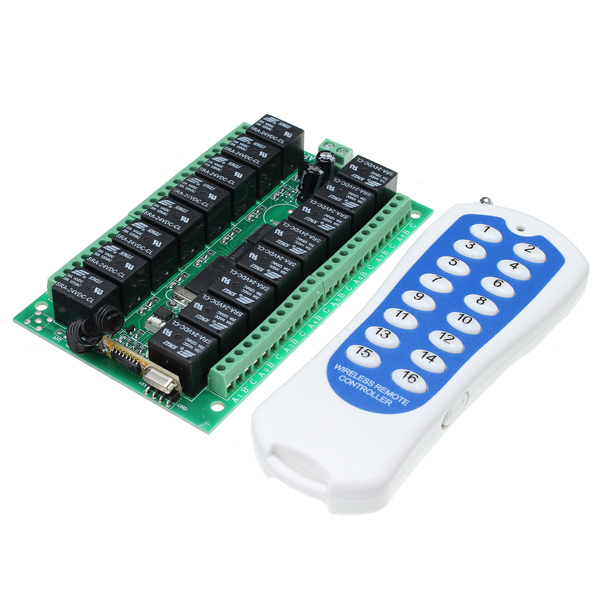 DC-24V-16CH-Channel-Wireless-RF-Remote-Control-Switch-With-Transmitter-For-Smart-Home-1102283
