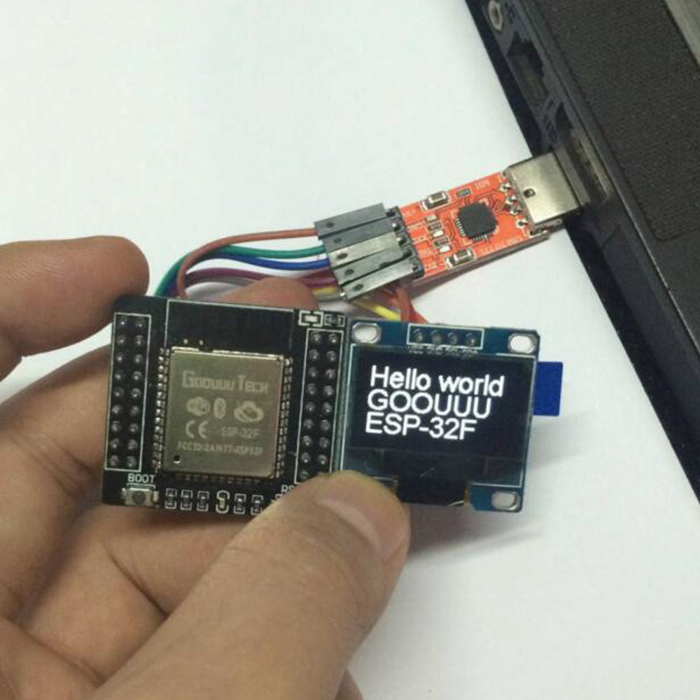 ESP-32F-Module--Adapter-Board-WiFi-bluetooth-Dual-Core-CPU-MCU-IoT-Geekcreit-for-Arduino---products--1379534