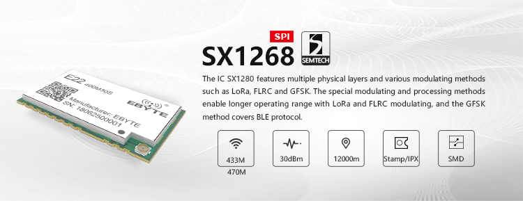 Ebytereg-E22-400M30S-SX1268-1W-Wireless-Radio-Transceiver-Long-Range-433MHz-LoRa-Module-1697206