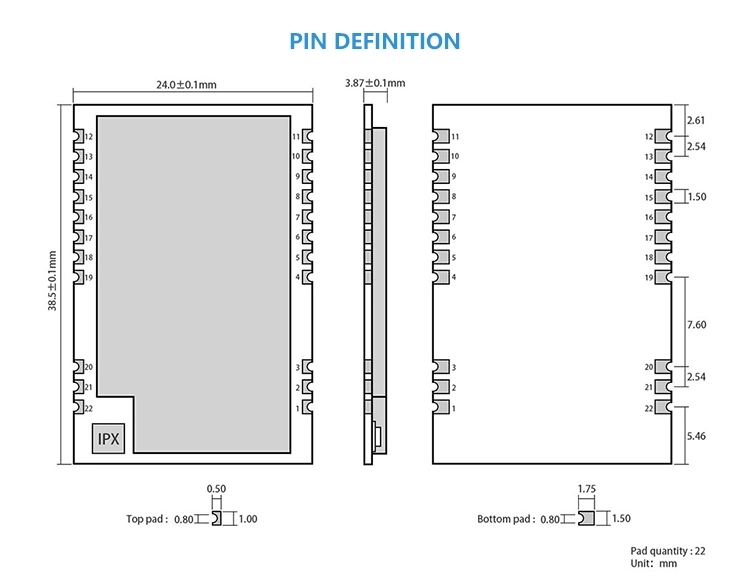 Ebytereg-E22-400M30S-SX1268-1W-Wireless-Radio-Transceiver-Long-Range-433MHz-LoRa-Module-1697206
