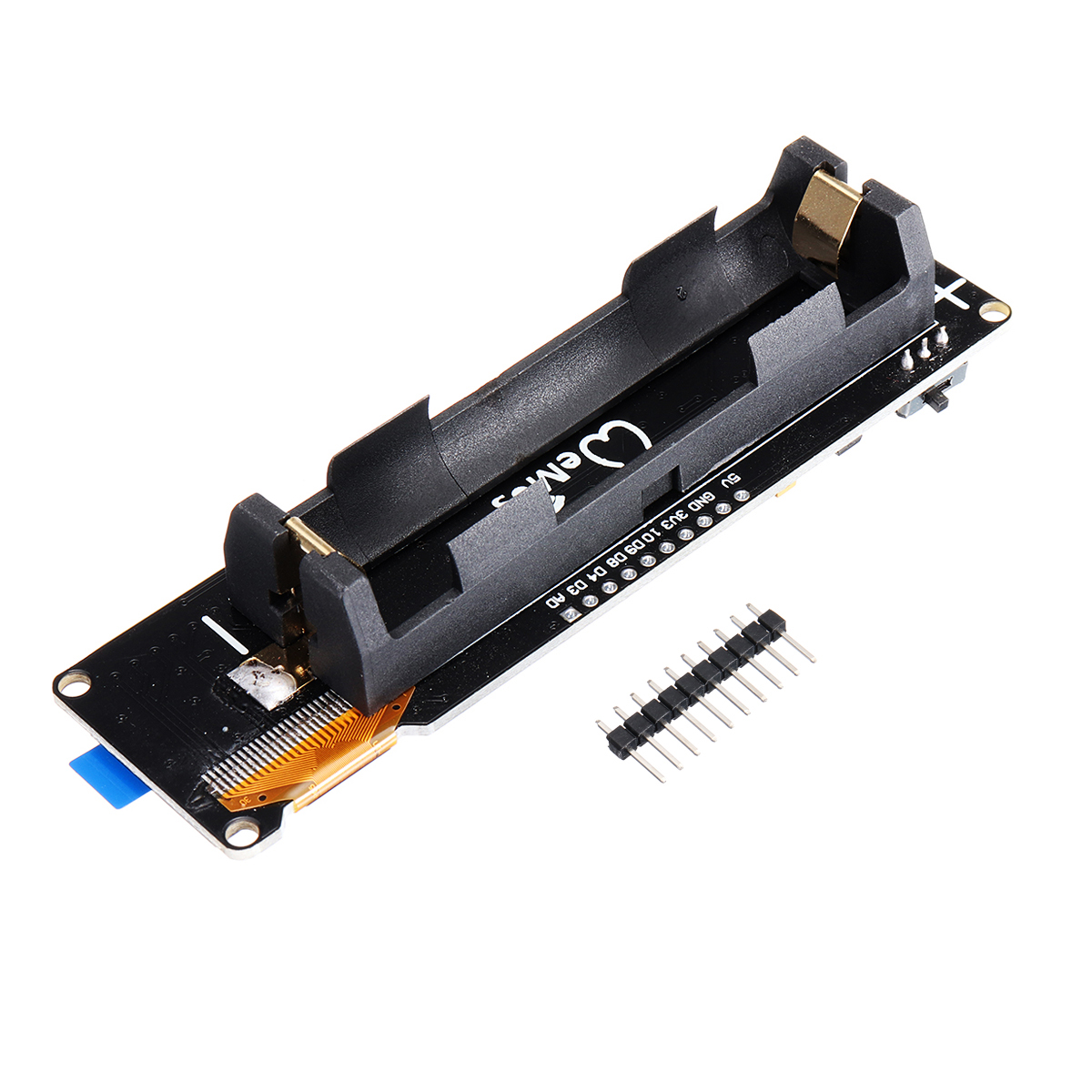 Geekcreit-D1-ESP-Wroom-02-Motherboard-ESP8266-Mini-WiFi-NodeMCU-Module-ESP826618650-Battery096-OLED-1224577