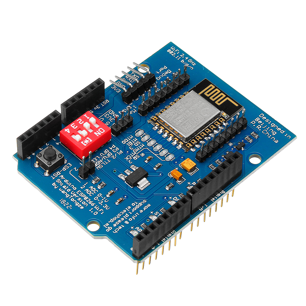 Geekcreit® UNO R3 ESP8266 Serial Board WiFi Expansion Board ESP12E ...