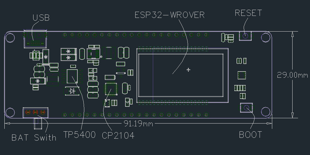 LILYGOreg-TTGO-T-Energy-ESP32-8MByte-PSRAM-WiFi-bluetooth-Module-18650-Battery-ESP32-WROVER-IB-Devel-1427125