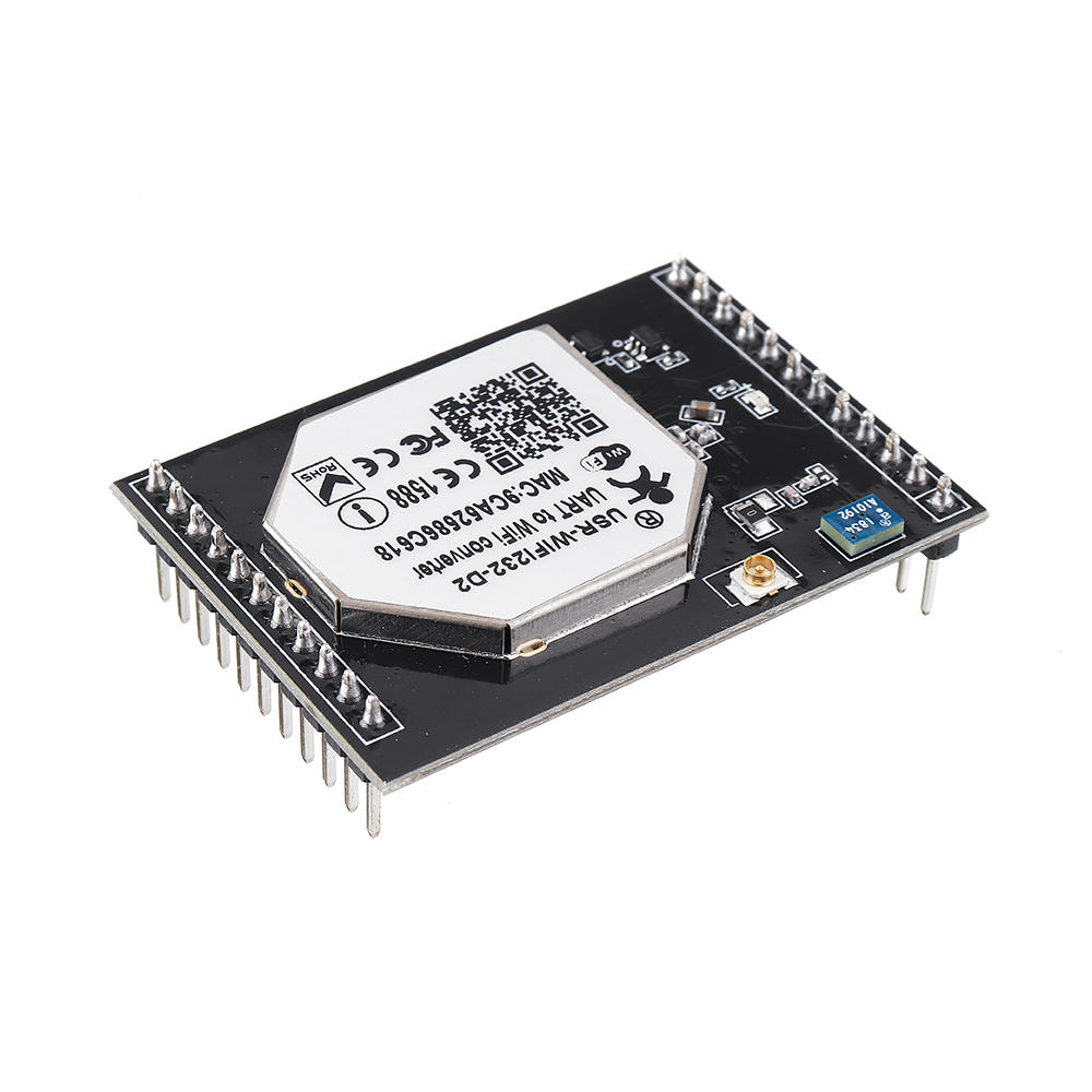Elecbee Serial to WiFi Module Embedded Serial-to-Ethernet Dual Port Wireless WiFi 232 D2
