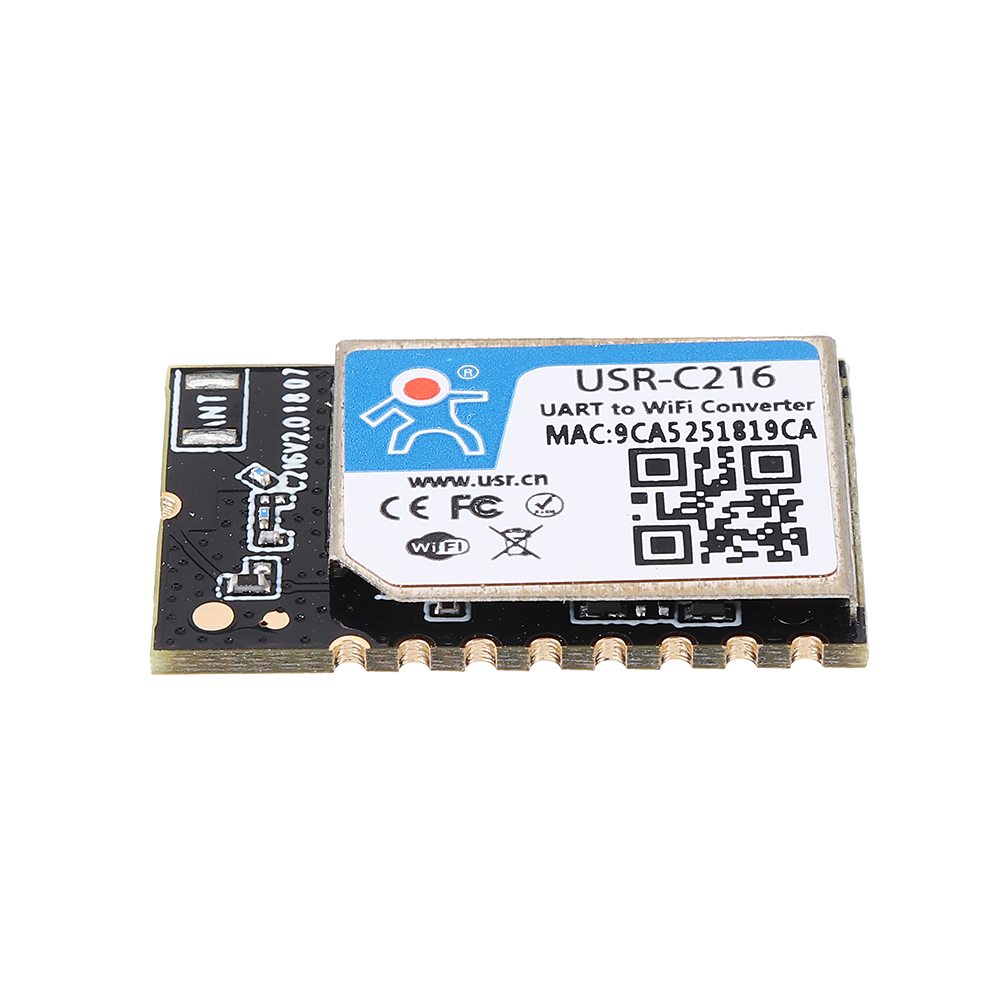 WIFI-to-Serial-Port-Module-External-Antenna-USR-C216-Low-Power-Patch-Type-1474313