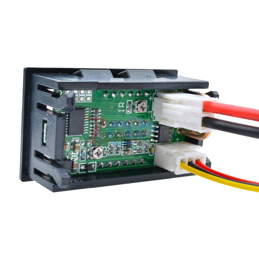 3pcs-DC-200V-10A-028-Inch-Mini-Digital-Voltmeter-Ammeter-4-Bit-5-Wires-Voltage-Current-Meter-with-LE-1470129
