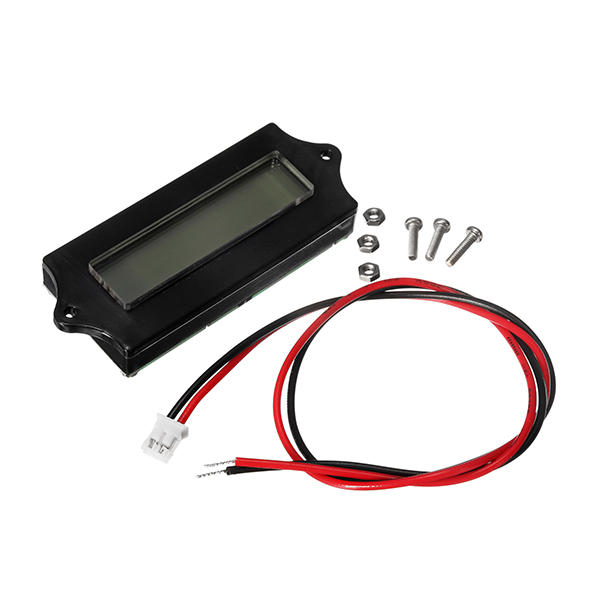 Elecbee 3pcs GY-6 Y6 Lead Acid Battery 2-15S Lithium Battery 6-65V Green Screen Waterproof LCD Capacity Display Board
