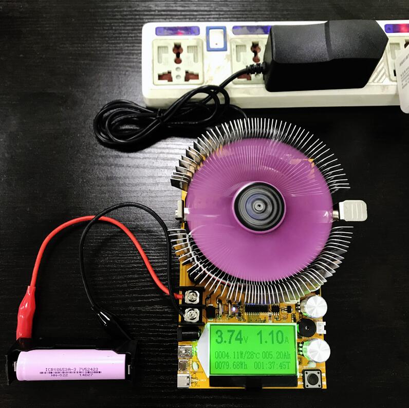 8-In-1-150W180W-Digital-Battery-Capacity-Tester-Voltmeter-Adjustable-Constant-Current-Electronic-Loa-1248703