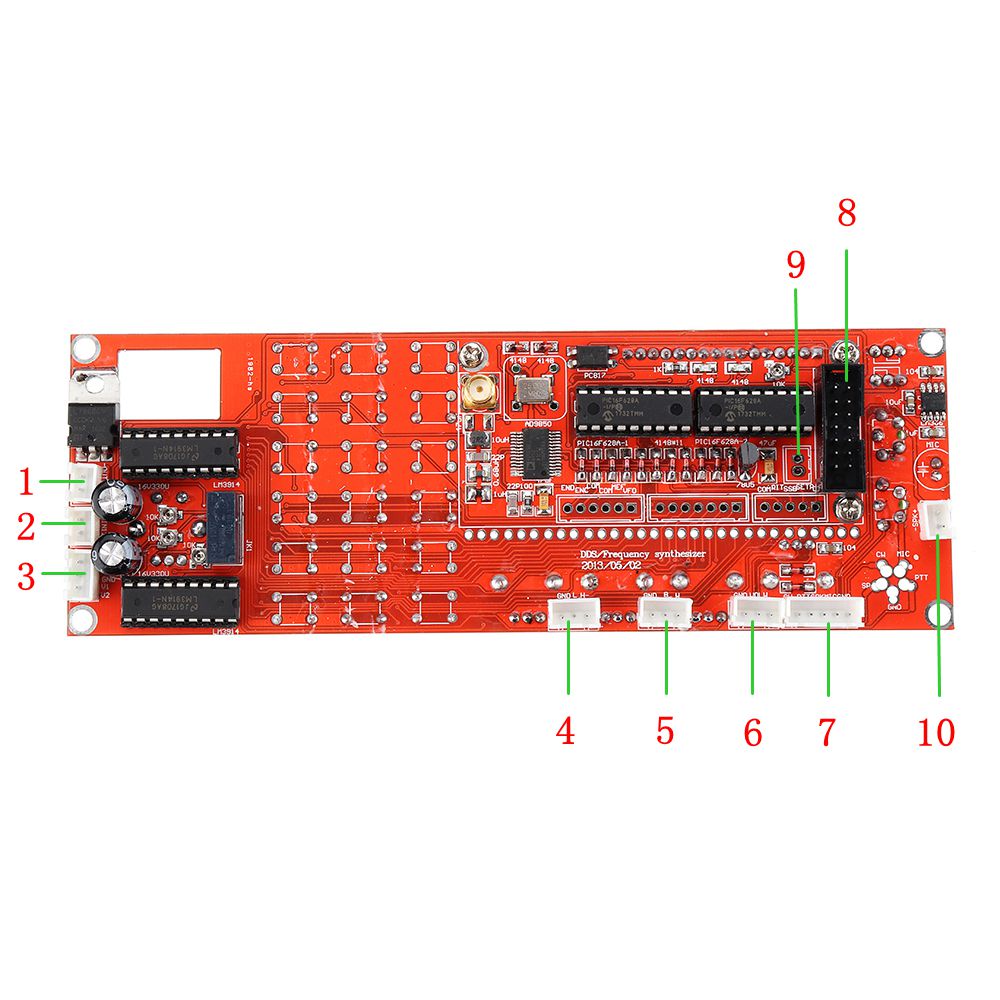 thumbnail image 2 of DDS Signal Generator 0-55MHz 6-Band For HAM Radio – RIT VFO SSB 2 of 6