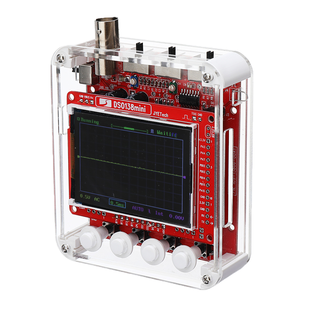 NEW-JYETechreg-13805K-DSO138-Mini-200KHz-Digital-Oscilloscope-SMD-Soldered-Version-DC35V-6V-With-Hou-1627586
