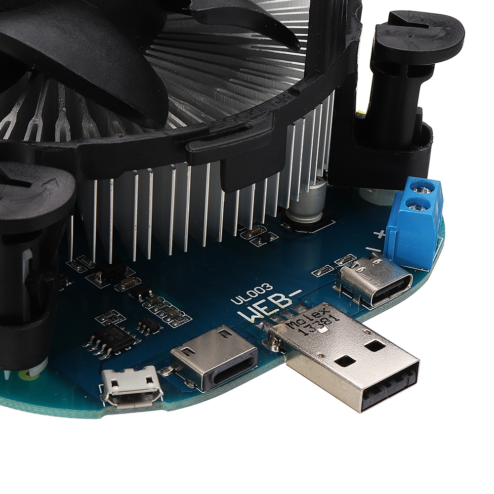 WEB-UL003-100W-20V-5A-USB-Aging-Discharge-Tester-Adjustable-Constant-Current-Electronic-Load-Mobile--1340866