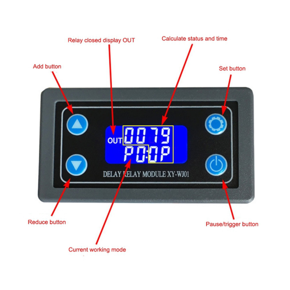 XY-WJ01-DC6-30V-AC220-One-Way-Relay-Module-Trigger-Delay-Loop-Timing-Circuit-Switch-Electrical-Equip-1477050