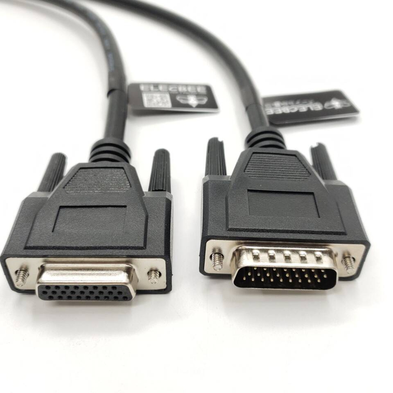 Elecbee D Sub 26 Pin Male To Female Straight With Cable 20pcs