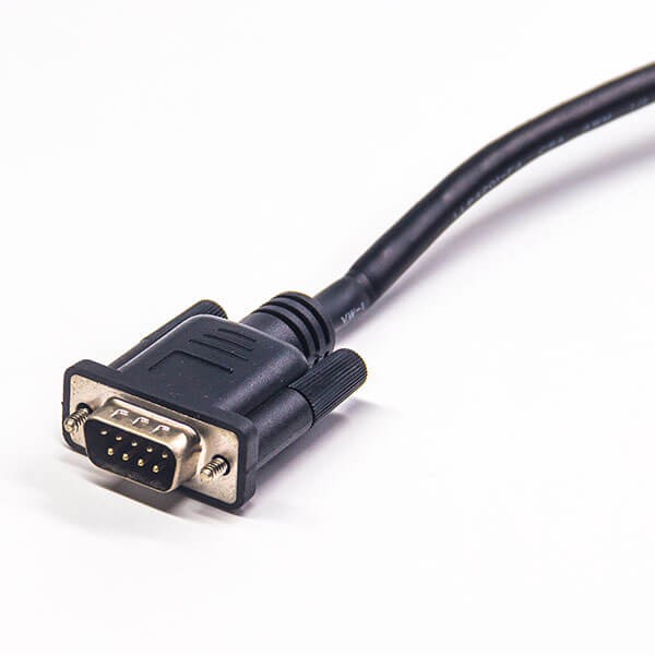 Elecbee D-Sub 9P Connector Plug Straight For Electronic Equipment Connection