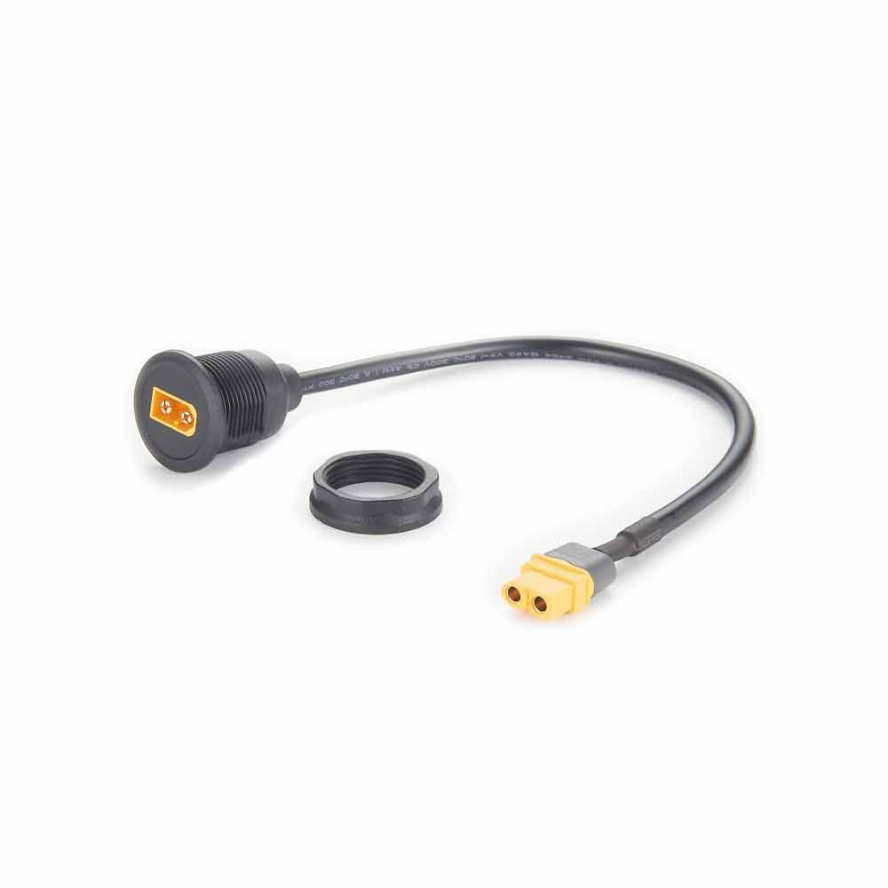 Elecbee Panel Mount XT60 Charge Cable Drone Battery Panel Mount Adapter