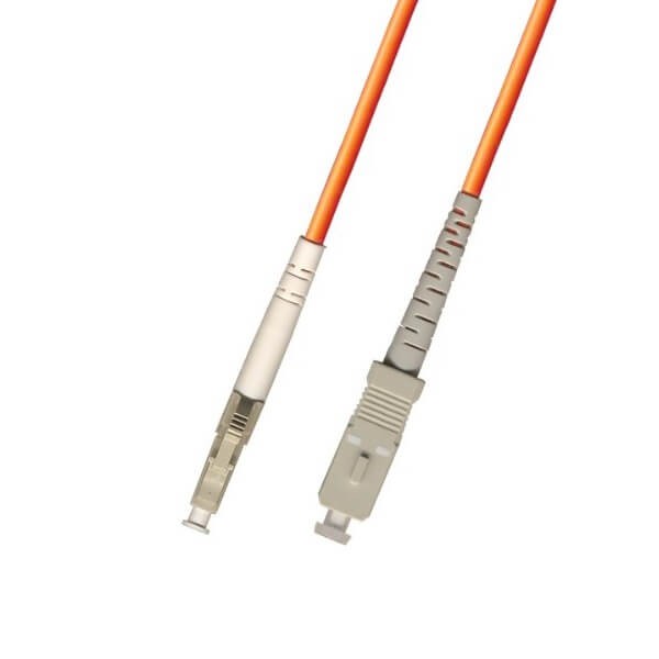 Elecbee Discount Fiber Optic Cable 3M Multimode Simplex 50/125 LC to SC