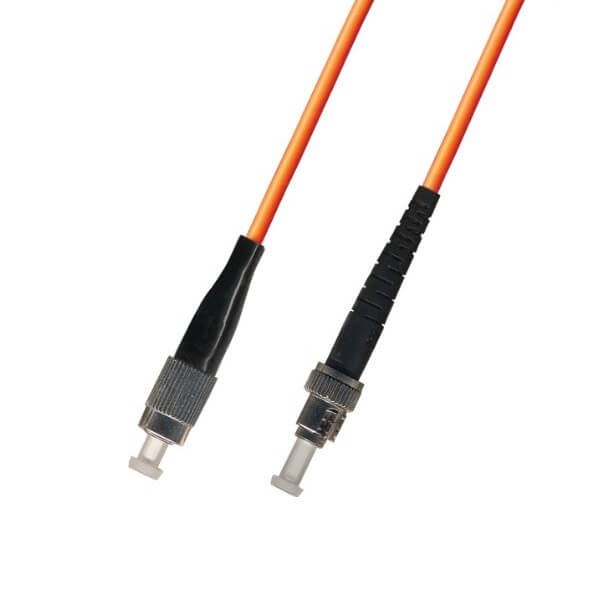 Elecbee Fiber Optic Cable for Video Multimode Simplex 50/125 FC to ST 3M
