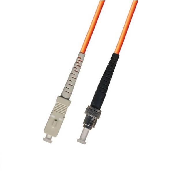 Elecbee Fiber Optic Cable Manufacturers Multimode Simplex Fiber Optic Cable 50/125 SC to ST 3M
