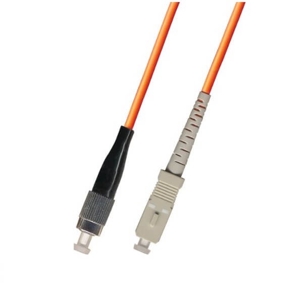 Elecbee Fiber Optic Cable Sales Multimode Simplex Fiber Optic Cable 50/125 FC to SC 3M