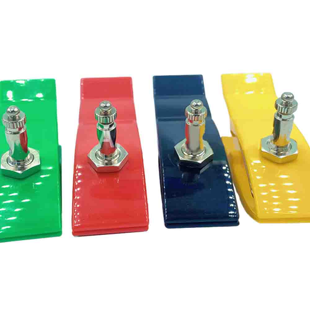 Elecbee Compatible Ecg Limb Clamps Suitable For 3.0Mm And 4.0Mm Ekg Metal Electrodes