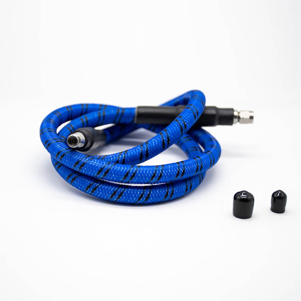 Elecbee SMA Male to Female Stainless Steel Straight With Dust Cover RF Microwave Cable