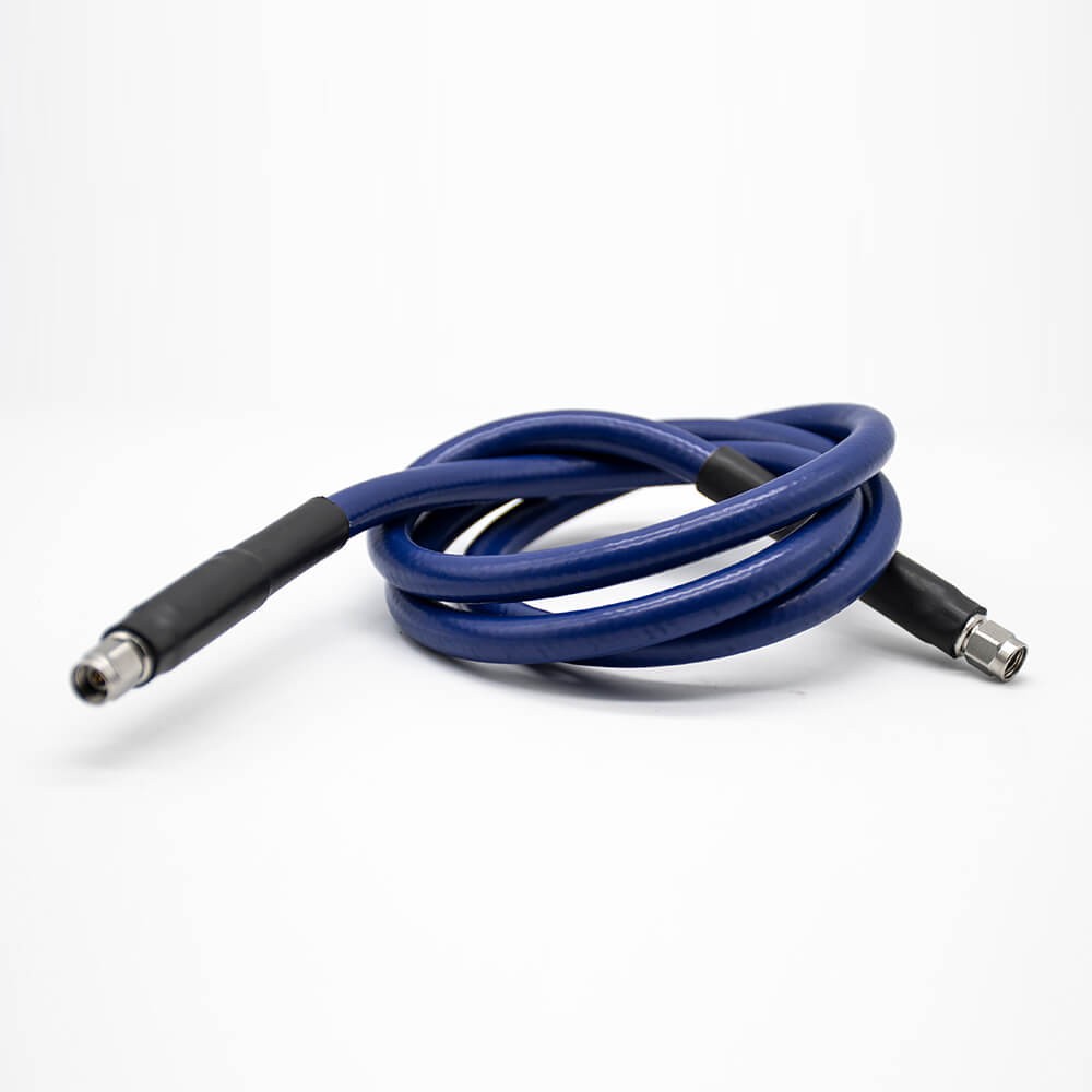 Elecbee SMA RF Cable Stainless Steel Male to Male Microwave Cable Straight