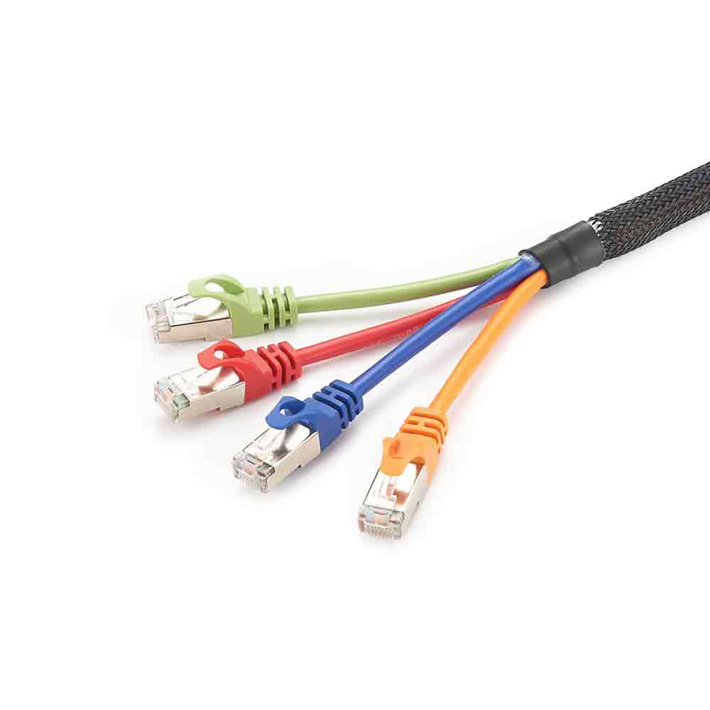 Elecbee Ethernet RJ45  to Screw Terminal Block Cable Terminal   Straight to RJ45 ,Straight Male
