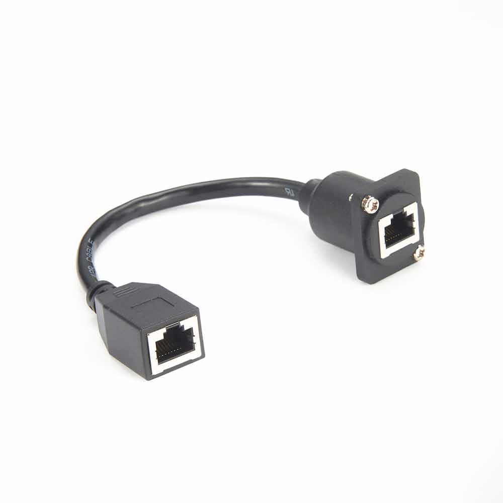 Elecbee RJ45 D-Type Socket Network Connector CAT6