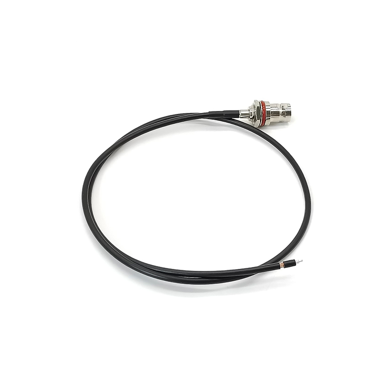 Elecbee BNC Female Cable Bulkhead Panel Mount Straight for RG174 Cable