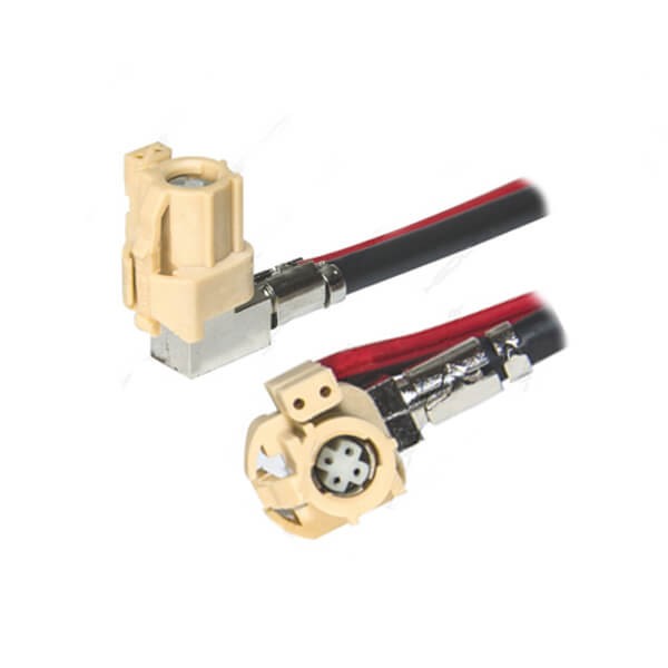 Elecbee 20pcs Buy LVDS Cable 1M with 6Pin J Code Female to Female Angled HSD Connector