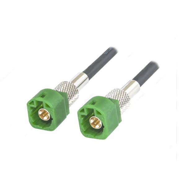 Elecbee 20pcs HSD Camera Connector E Code Male to Male Cable Assembly 1M