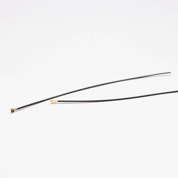 Elecbee 2pcs Best RF Coaxial Cable RoHS Standard 0.81 Black with IPEX Ⅰand TD