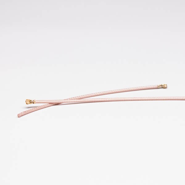 Elecbee 2pcs Coaxial Cable RF Connector with Brown IPEX for RG178 + TD 20cm