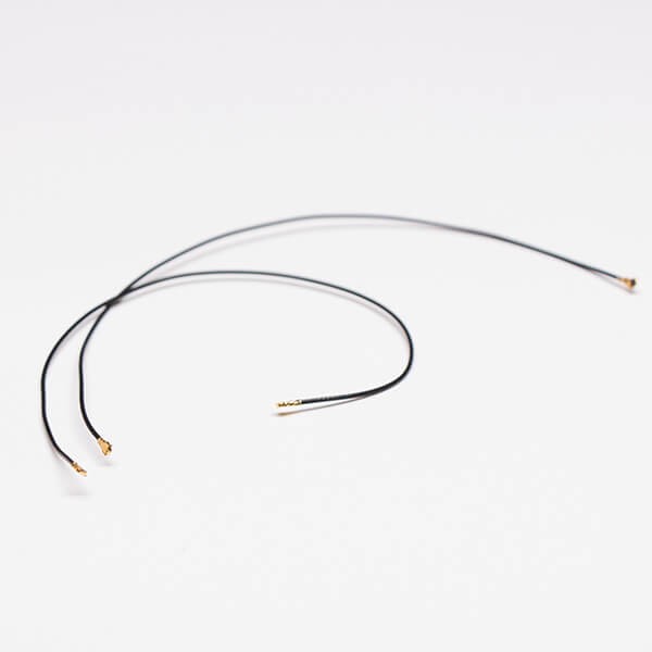 Elecbee 2pcs I-PEX Cables RF Coaxial 0.81 Black with IPEX Ⅴ to IPEX Ⅴ