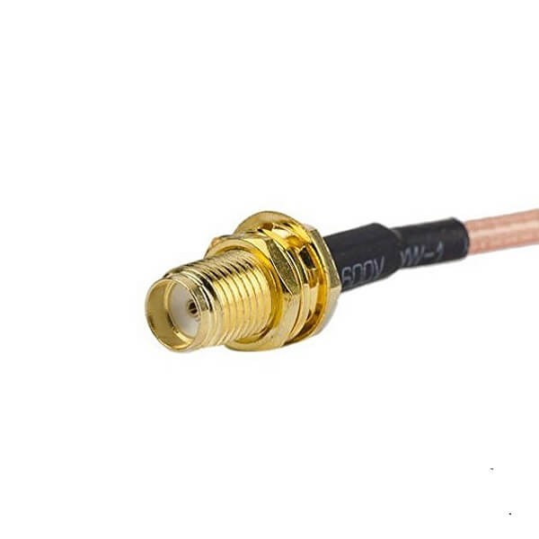 Elecbee 20pcs SMA to UFL Cable 20CM 2PCS WIFI Cable for U.FL Mini PCI Card