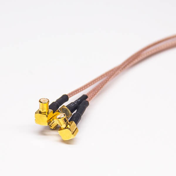 Elecbee 20pcs MCX Antenna Cable Plug to Plug RG178 Assembly 1M