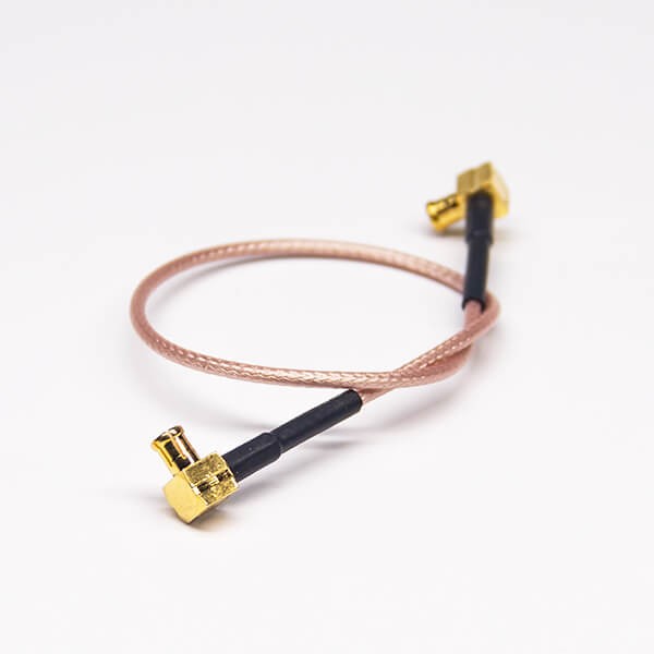 Elecbee MCX to MCX Cable Plug to Plug RG178 Assembly 20cm