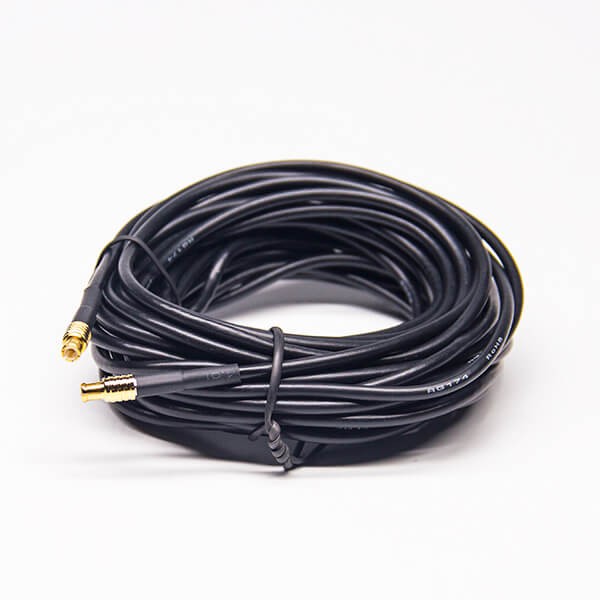 Elecbee 20pcs RF Cable Pigtail RG174 Assembly 6M with MCX Plug to Plug