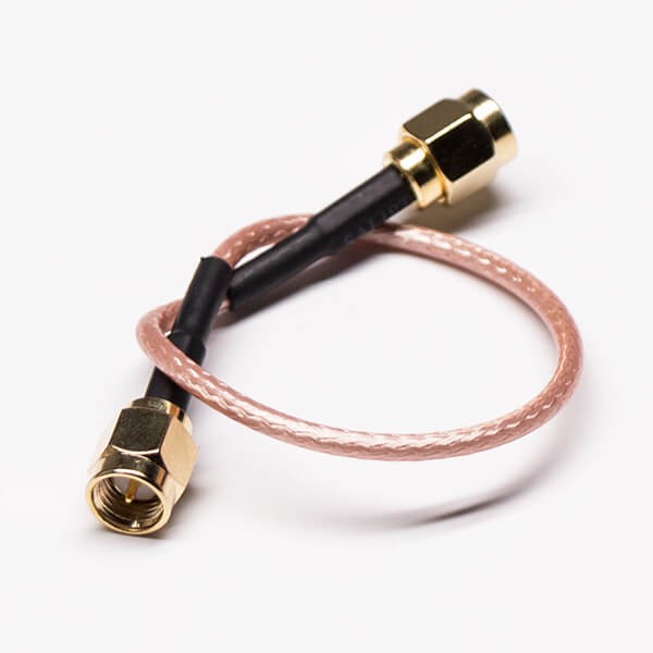 Elecbee 20pcs RF Cable Assembly Straight SMA Male to Straight RP SMA Male 20CM Cable
