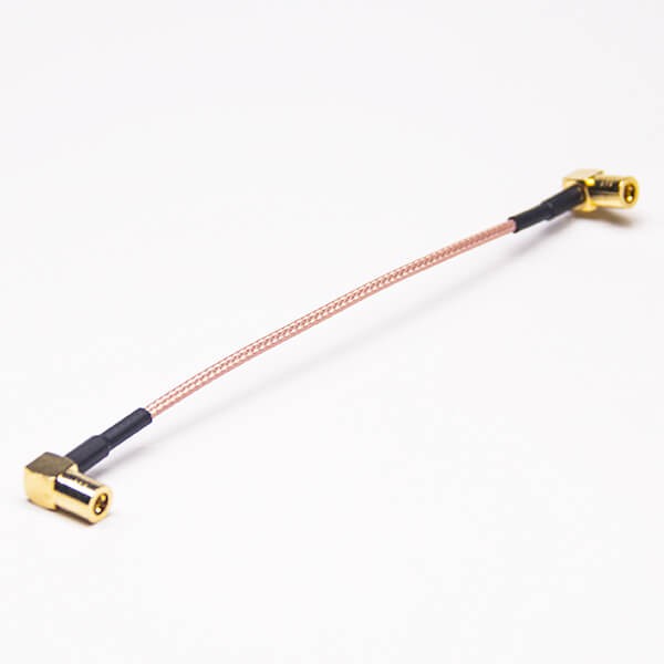 Elecbee 20pcs RF Cable Converter RG316 Assembly 15CM with SMB Female to Female