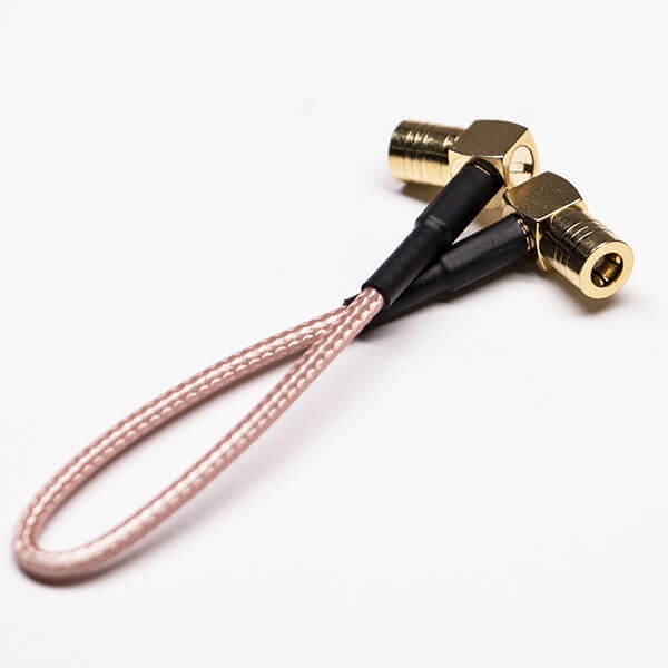 Elecbee 20pcs SMA Connector Coax Cable Straight SMA Male to Straight SMA Male Cable Assembly