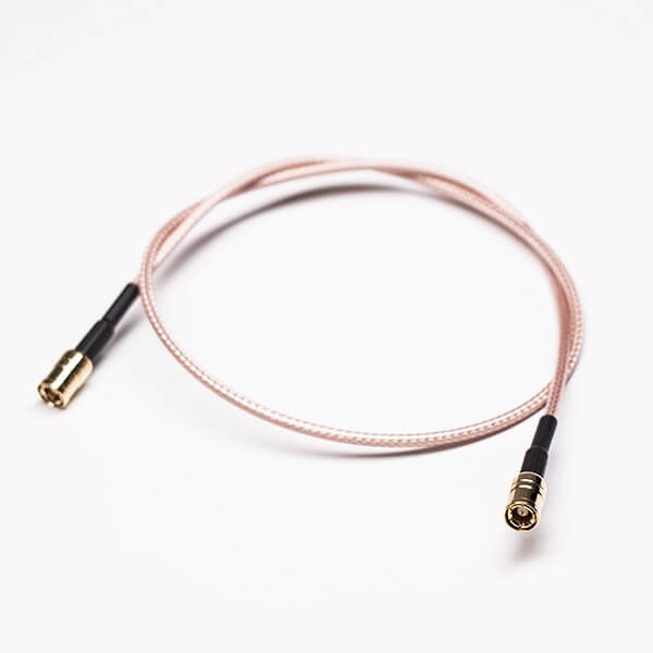 Elecbee 20pcs SMB Male Cable Straight to SMB Male Cable Assembly Crimp