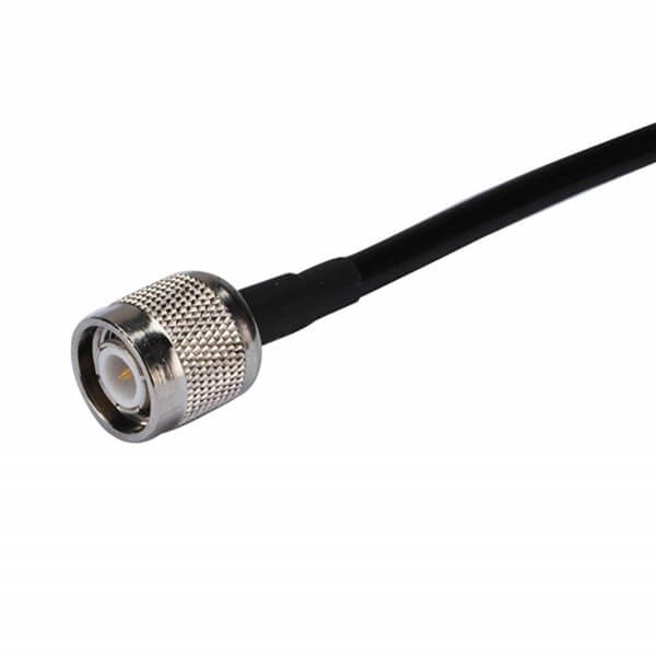 Elecbee TNC Cables RG58 60CM with TNC Male to Female Bulkhead Waterproof Connector