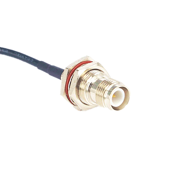 Elecbee 20pcs TNC to TNC Cable Assembly RG174 with RP TNC Male to Female 10CM