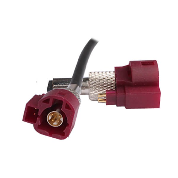 Elecbee 10pcs HSD+2 Connector Crimp Male to Male D Code for Dacar 535 Cable Assembly 1M
