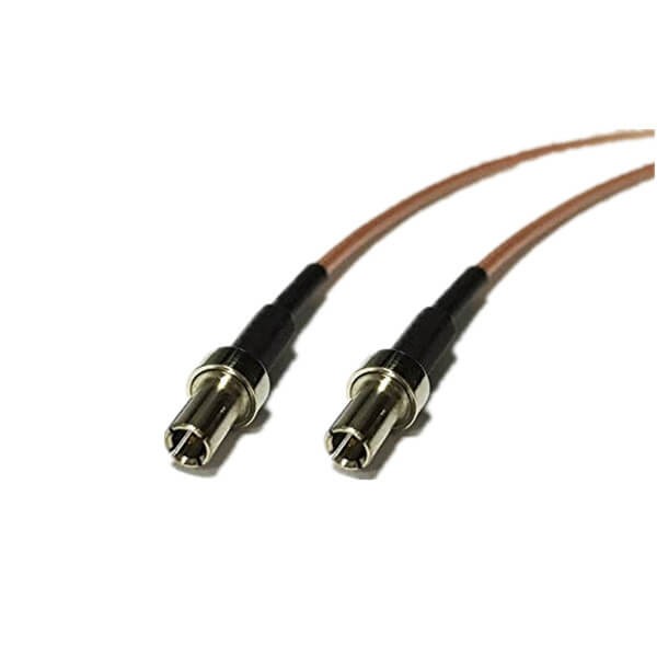 Elecbee RF Test cable Straight TS9 Male to TS9 Male with RG178 15CM