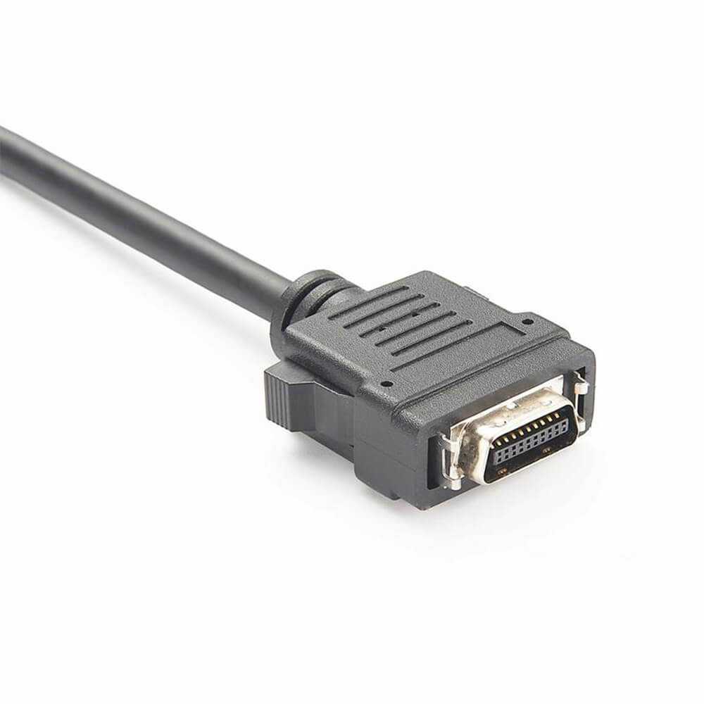 1 Piece SCSI Cable 50 Pin Servo Data Connector Extension MDR M to Male 10350 for Yaskawa Delta / Panasonic / Mitsubishi