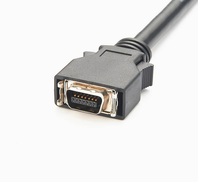 Elecbee SCSI 20 Pin Male to SCSI 20 Pin Male Cable for Data Transfer 1.8m Cable