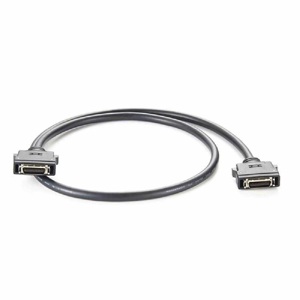Elecbee SCSI HPCN 26Pin Male To Male Connector Straight Latch Lock With Cable Assembly 1M